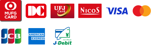 MUFG CARD|DC CARD|UFJ CARD|NICOS CARD|VISA|MASTER CARD|JCB CARD|AMERICAN EXXPRESS CARD|J-Debit CARD